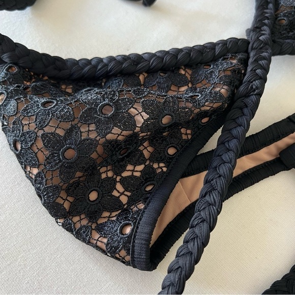 🍋 For Love and Lemons Samba Braided Bikini Top - Picture 9 of 16